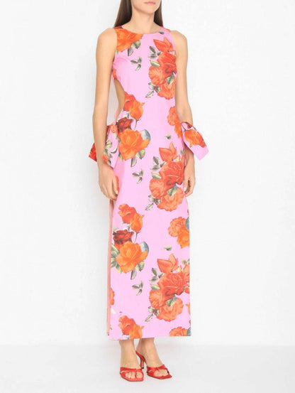 FORTE DEI MARMI COUTURE - Рокли - Pink Maxi Cut Out Dress - Love|Labels