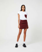 FORTE DEI MARMI COUTURE - Тениски - Red Bouclé Pocket T-Shirt - Love|Labels