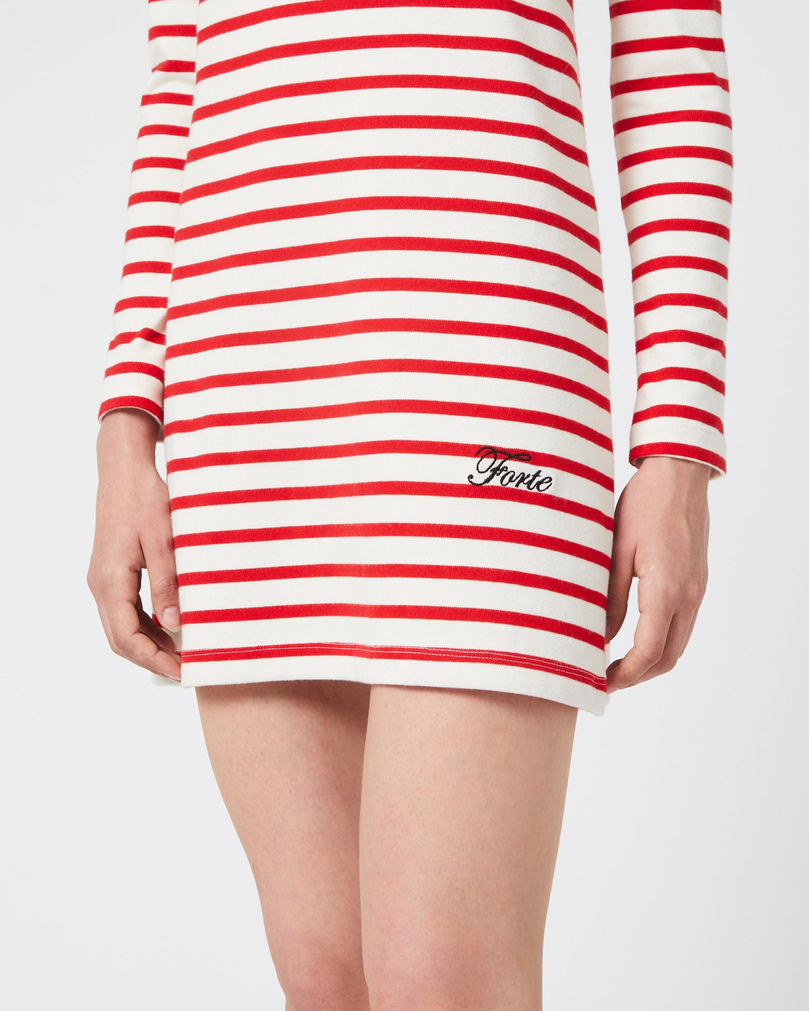 FORTE DEI MARMI COUTURE - Рокли - Red Striped Dress - Love|Labels