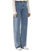 FORTE DEI MARMI COUTURE - Панталони - Rhinestones Logo Blue Jeans - Love|Labels