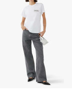 FORTE DEI MARMI COUTURE - Панталони - Rhinestones Logo Grey Jeans - Love|Labels