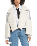 FORTE DEI MARMI COUTURE - Якета - Silver Crop Jacket - Love|Labels