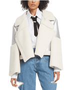 FORTE DEI MARMI COUTURE - Якета - Silver Crop Jacket - Love|Labels