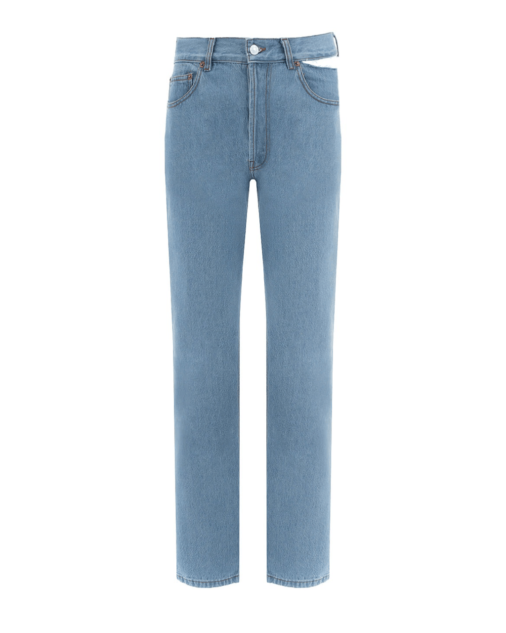 FORTE DEI MARMI COUTURE - Деним - Straight Cut Out Jeans - Love|Labels