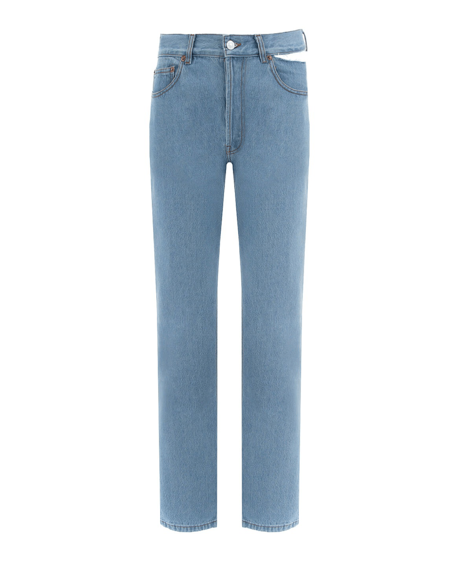 FORTE DEI MARMI COUTURE - Деним - Straight Cut Out Jeans - Love|Labels