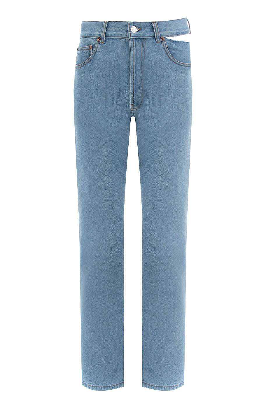 FORTE DEI MARMI COUTURE - Деним - Straight Cut Out Jeans - Love|Labels