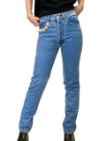 FORTE DEI MARMI COUTURE - Деним - Straight Cut Out Pearls Jeans - Love|Labels