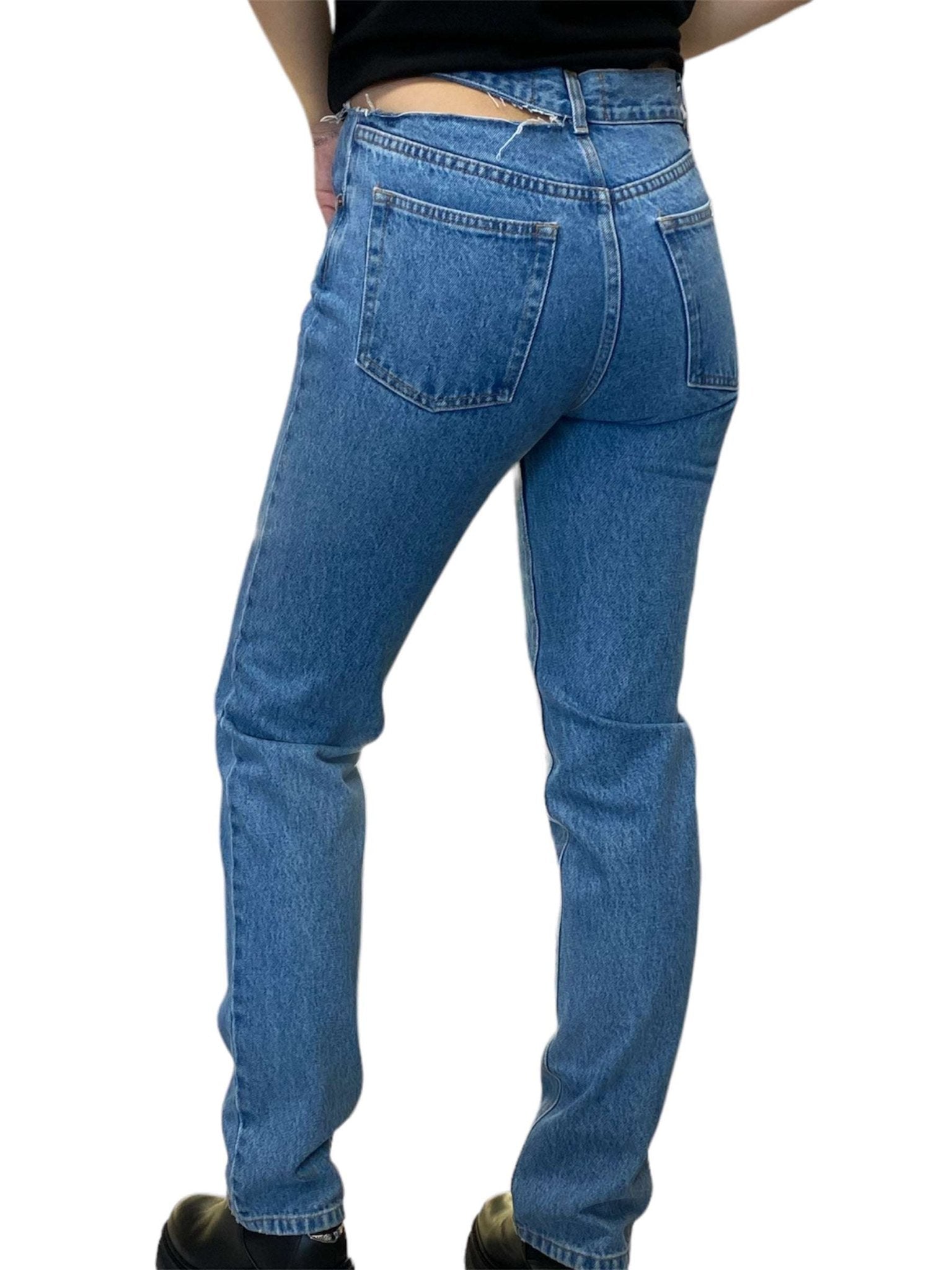 FORTE DEI MARMI COUTURE - Деним - Straight Cut Out Pearls Jeans - Love|Labels