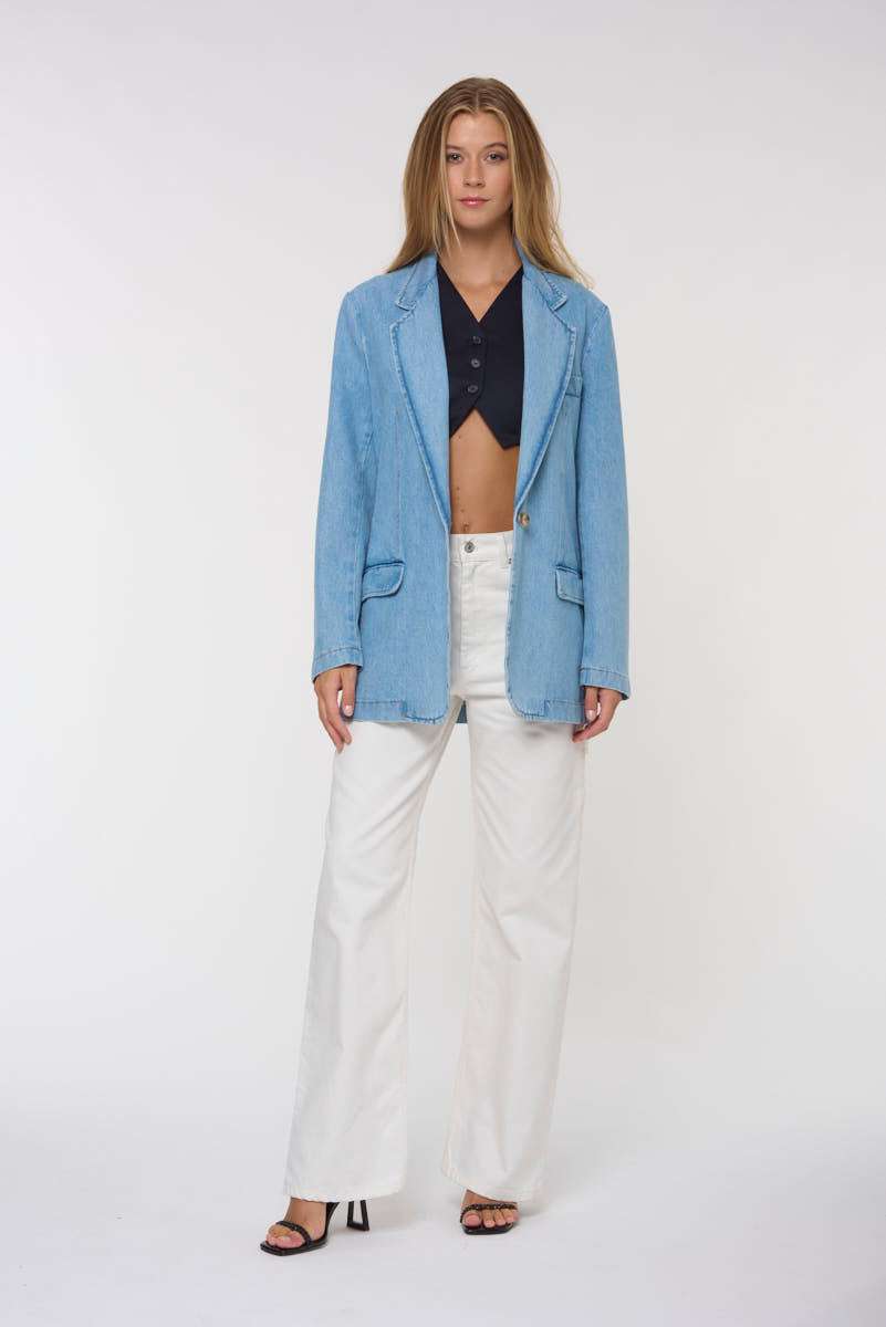 Supermama Denim Blazer