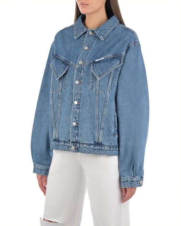 FORTE DEI MARMI COUTURE - Якета - SUPERMAMA Denim Jacket - Love|Labels