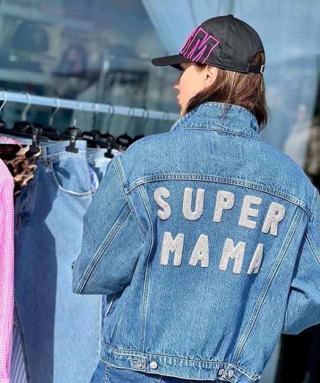 FORTE DEI MARMI COUTURE - Якета - SUPERMAMA Denim Jacket - Love|Labels