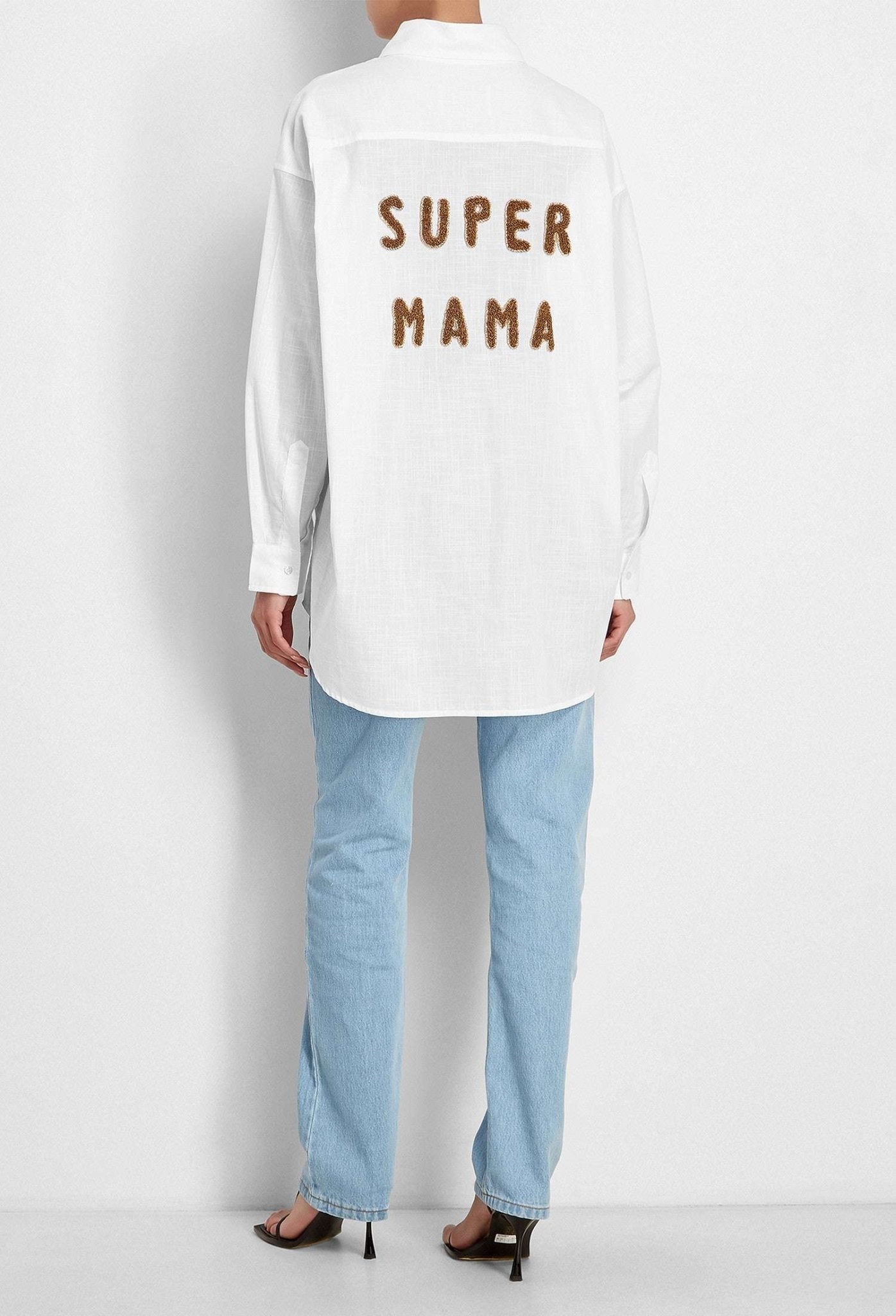 FORTE DEI MARMI COUTURE - Ризи - SUPERMAMA White Shirt - Love|Labels