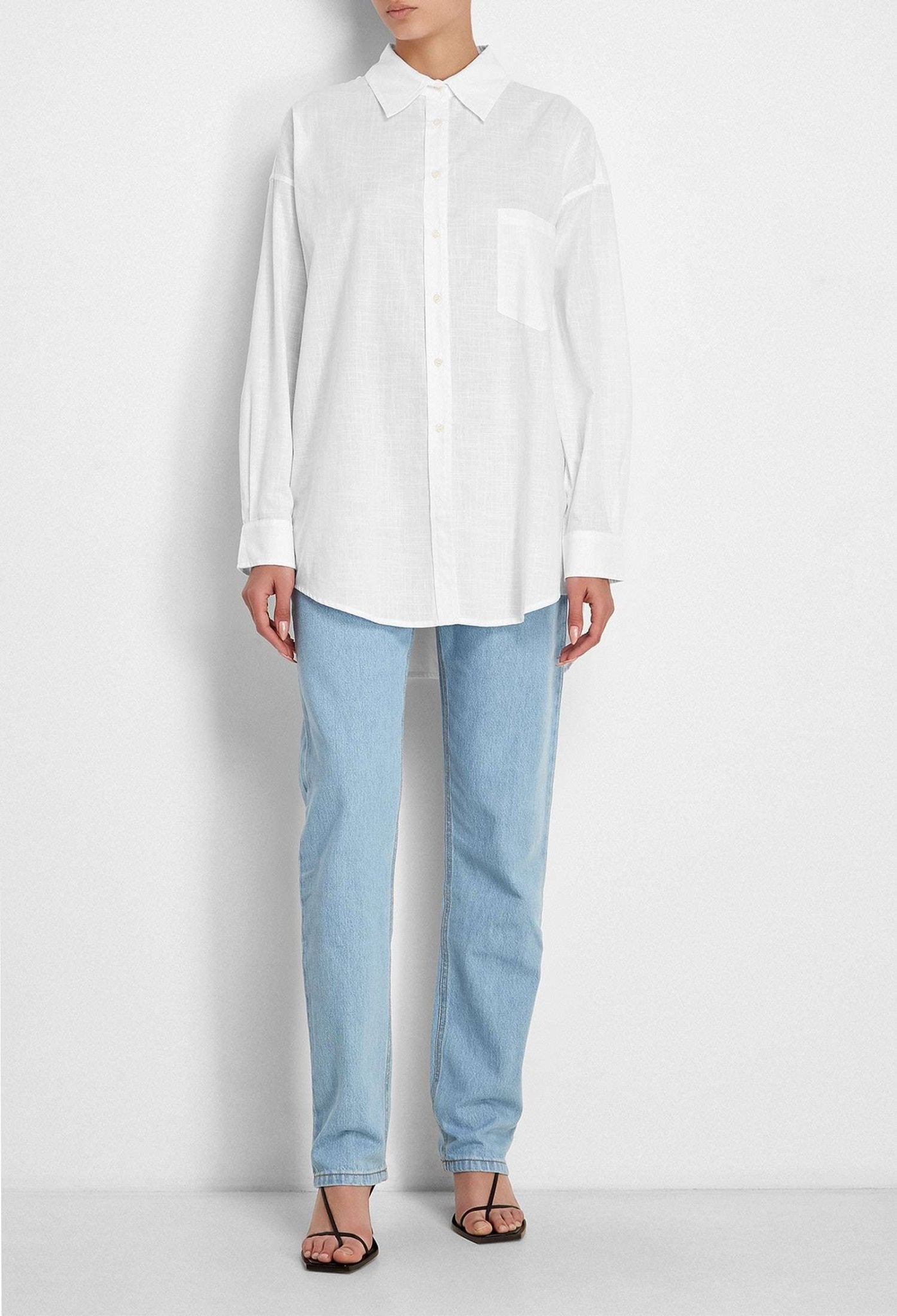 FORTE DEI MARMI COUTURE - Ризи - SUPERMAMA White Shirt - Love|Labels