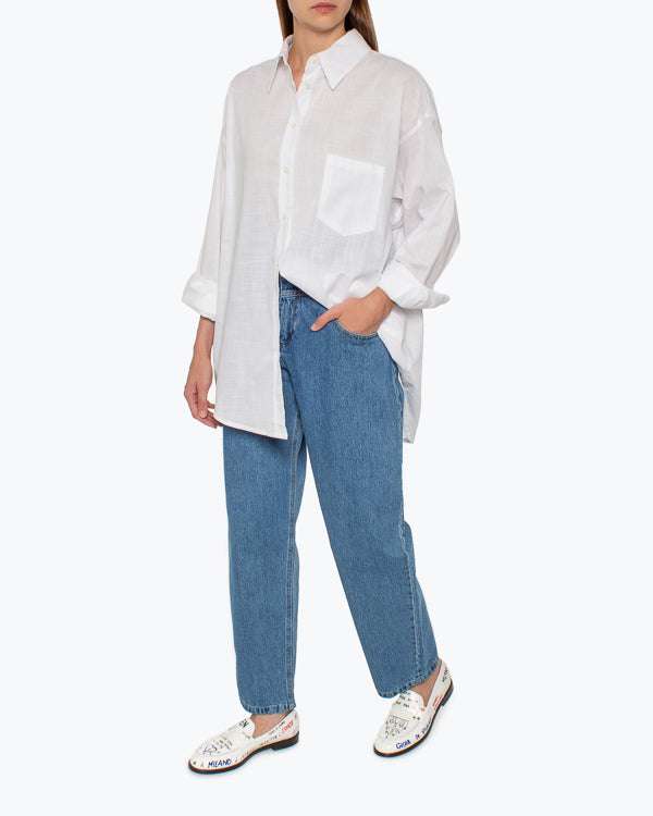 FORTE DEI MARMI COUTURE - Ризи - SUPERMAMA White Shirt - Love|Labels