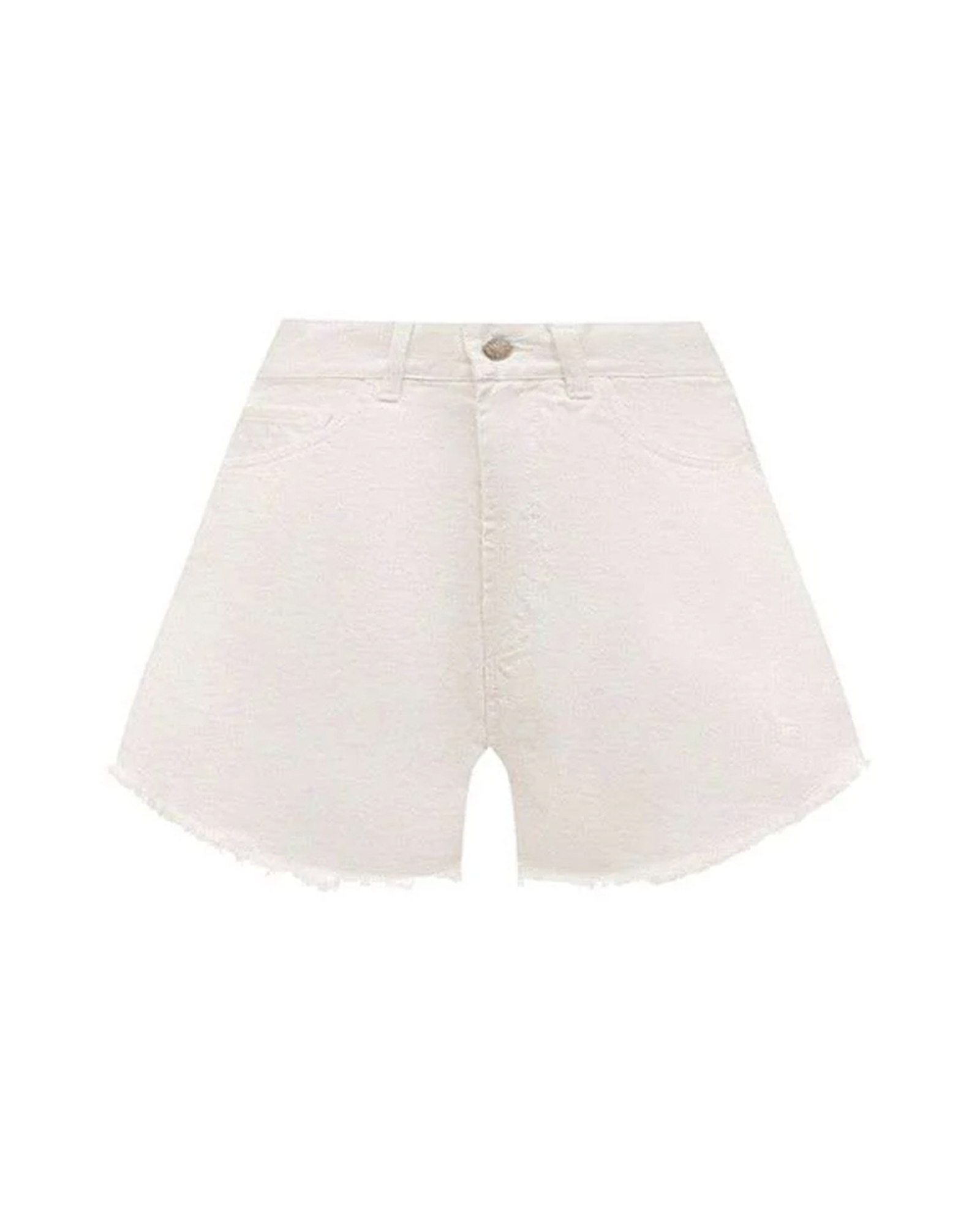 White Denim Pantagonna Shorts