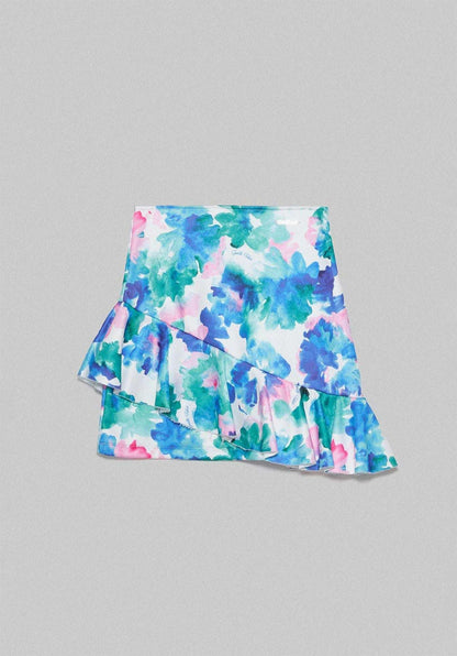 Gaelle PARIS - Поли - Blue Fleece Skirt - Love|Labels