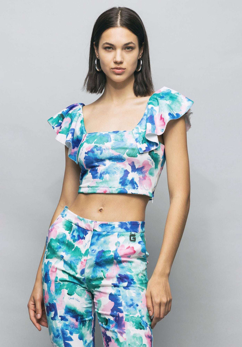 Gaelle PARIS - Потници - Blue Fleece Top - Love|Labels
