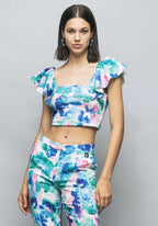 Gaelle PARIS - Потници - Blue Fleece Top - Love|Labels