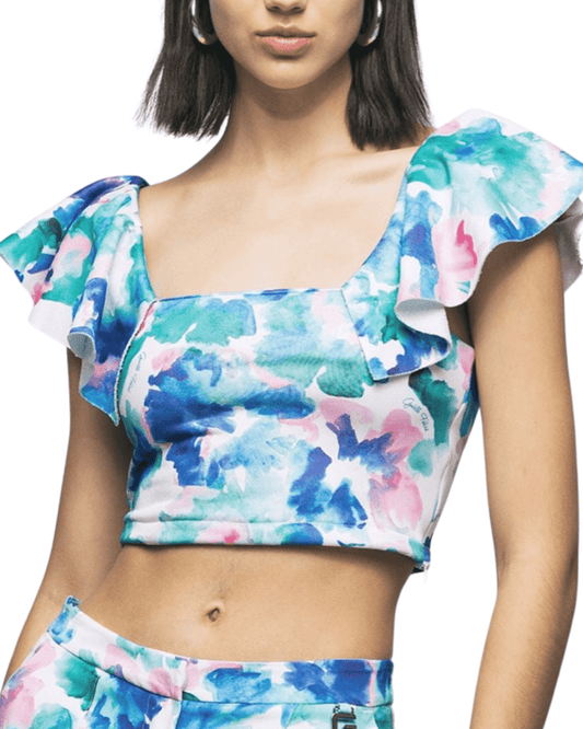 Gaelle PARIS - Потници - Blue Fleece Top - Love|Labels