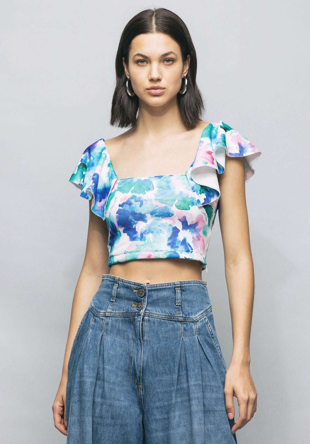 Gaelle PARIS - Потници - Blue Fleece Top - Love|Labels