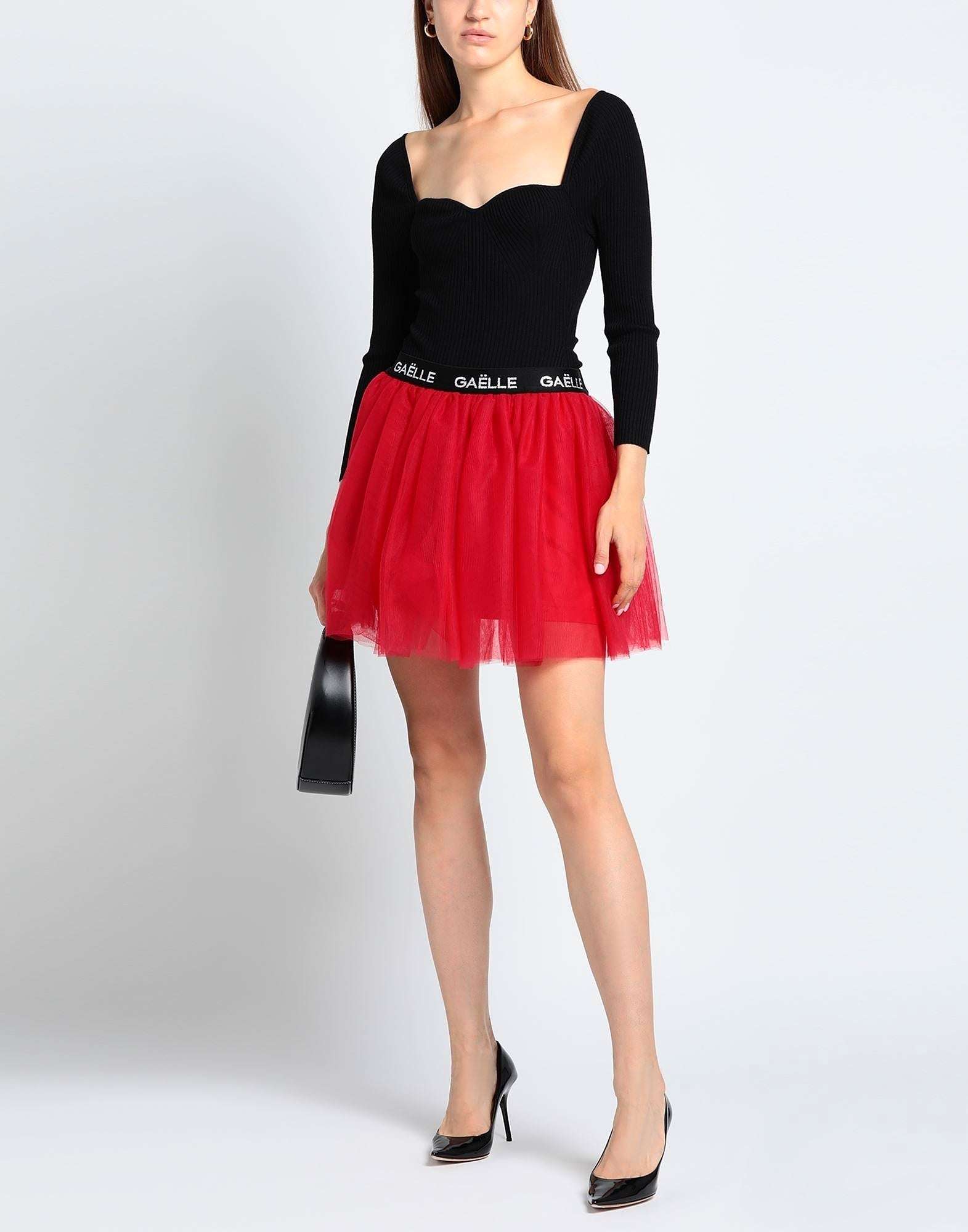 Gaelle PARIS - Поли - Red Tulle Skirt - Love|Labels