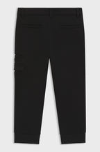 Black Cargo Sweatpants