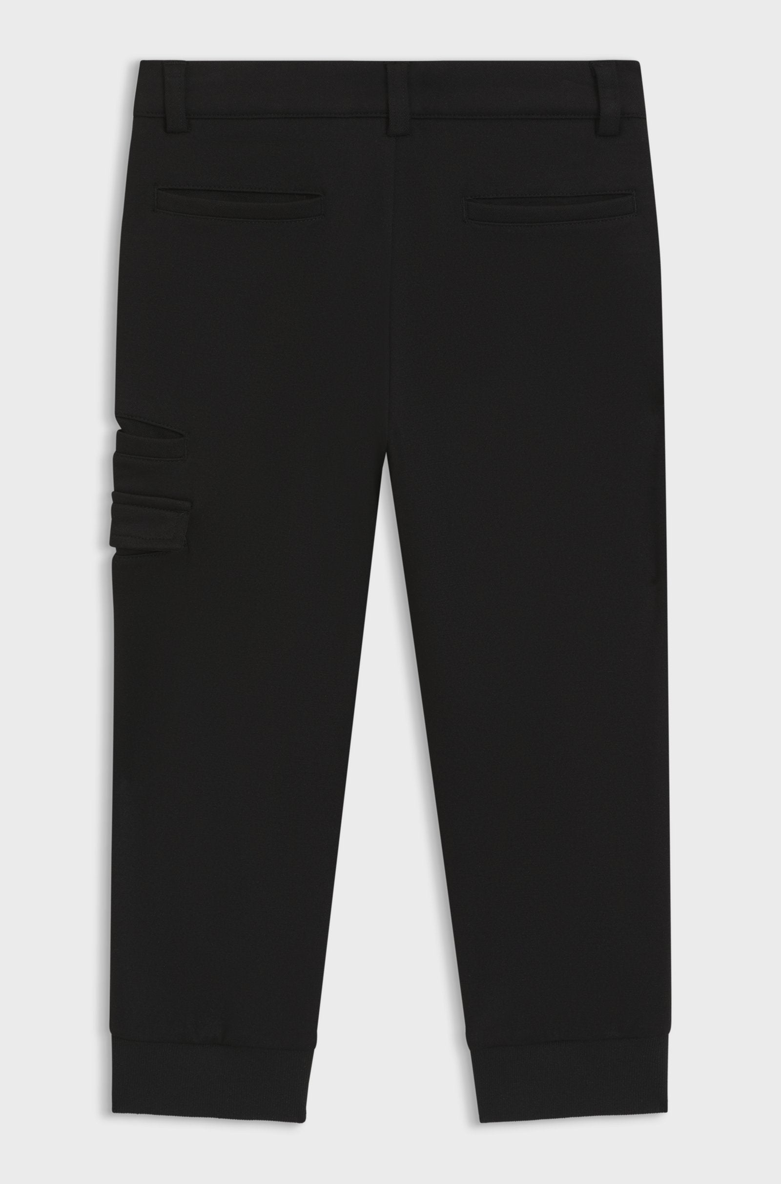 Black Cargo Sweatpants