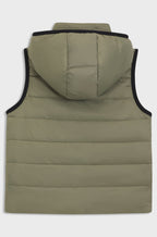Hooded Quilted Gilet