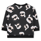 Karlito Print Black Sweatshirt