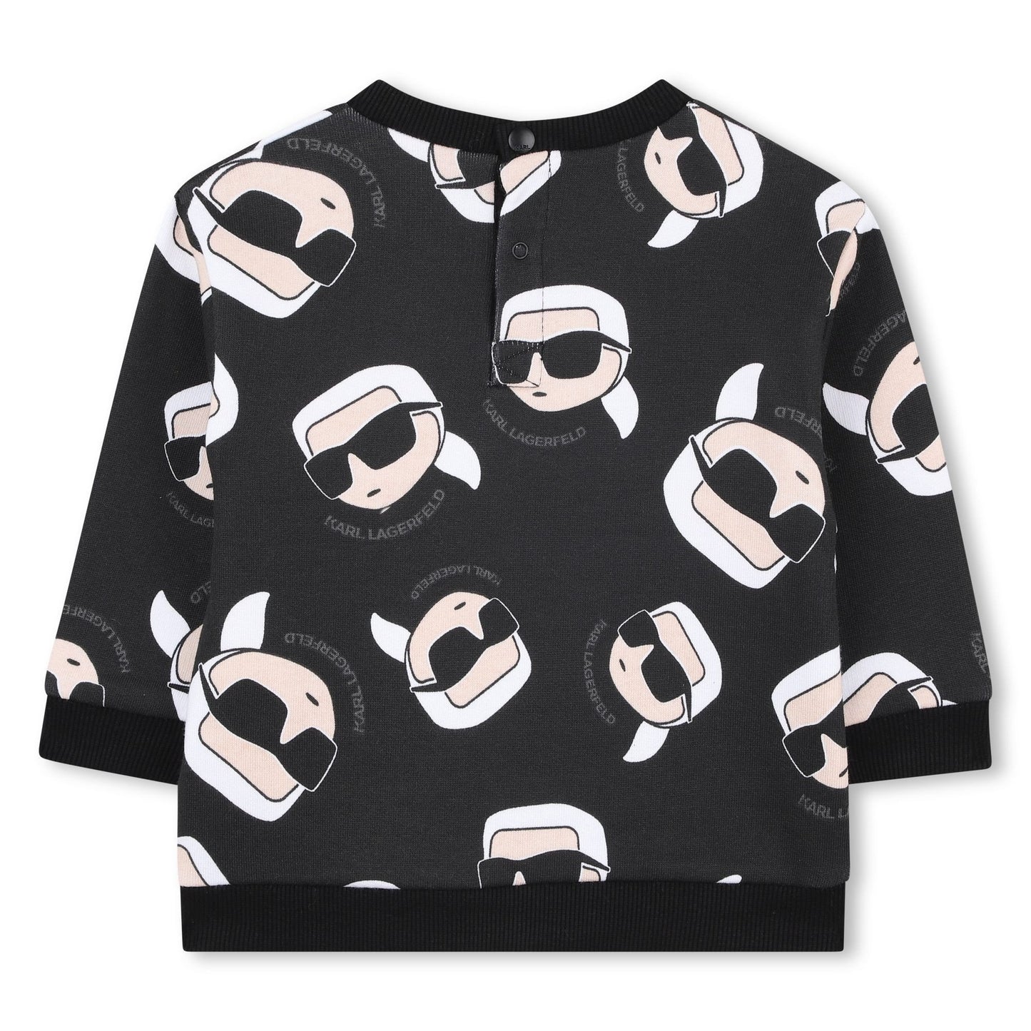 Karlito Print Black Sweatshirt