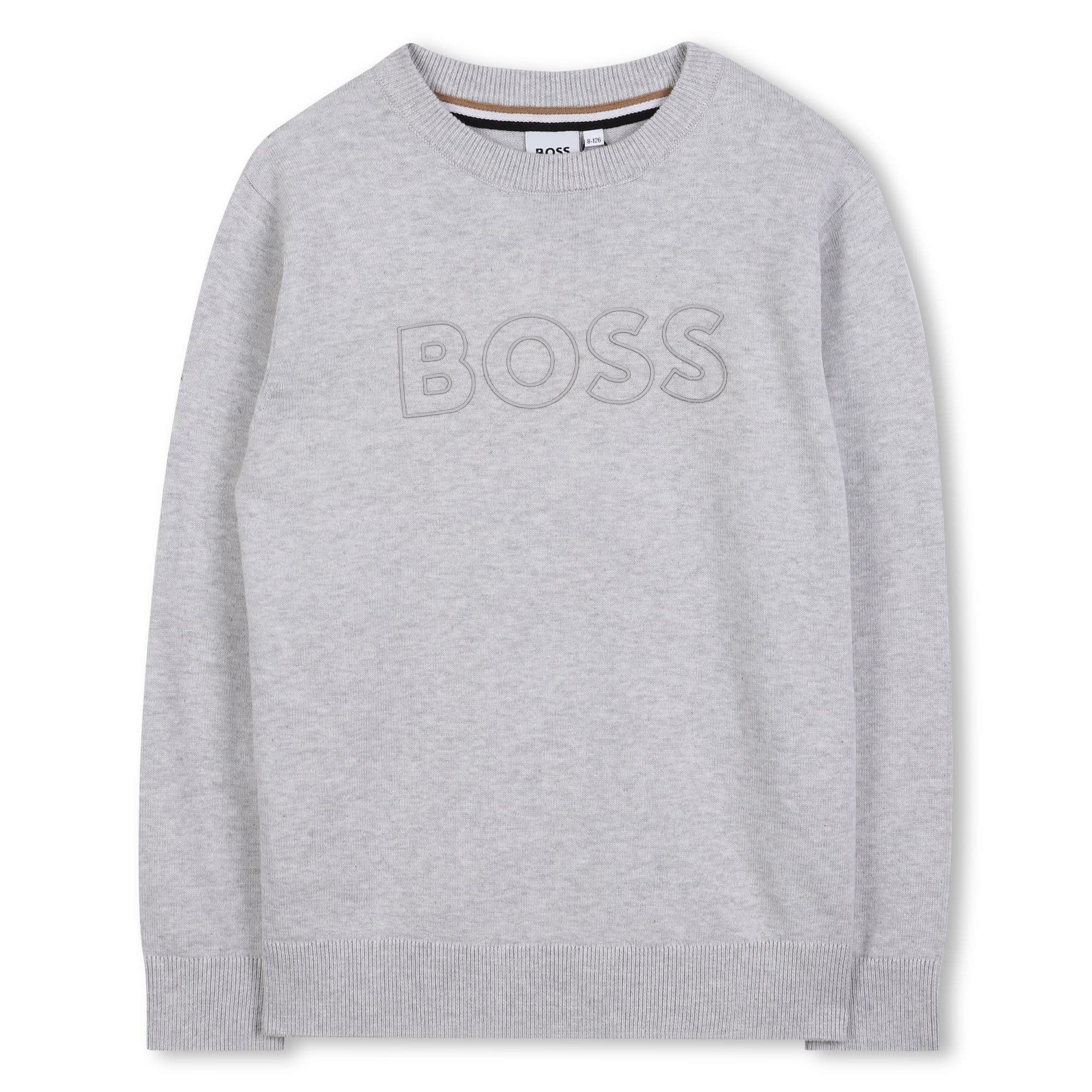 Embossed-Logo Sweatshirt