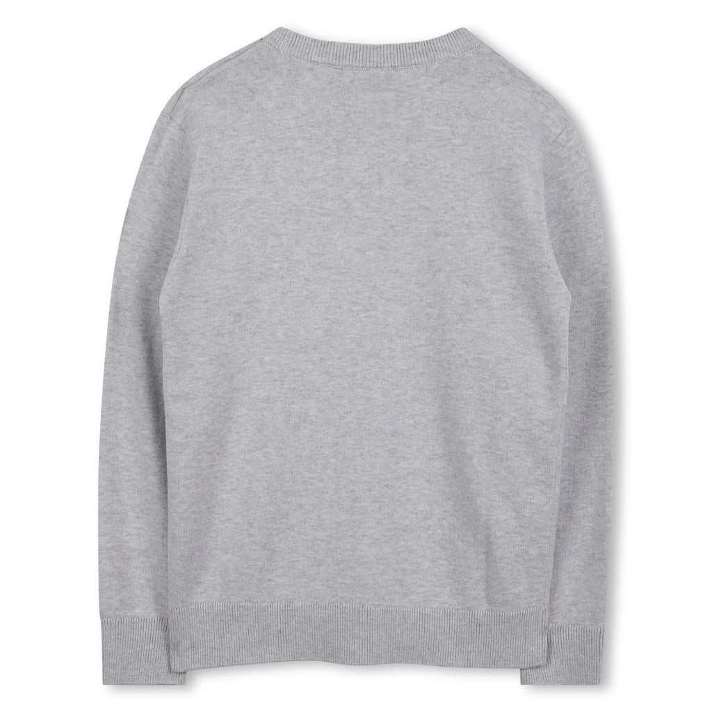 Embossed-Logo Sweatshirt
