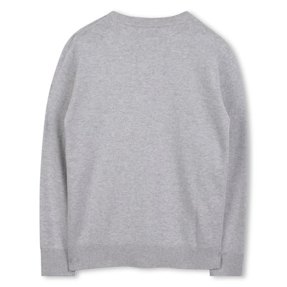 Embossed-Logo Sweatshirt