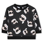 Karlito Print Black Sweatshirt