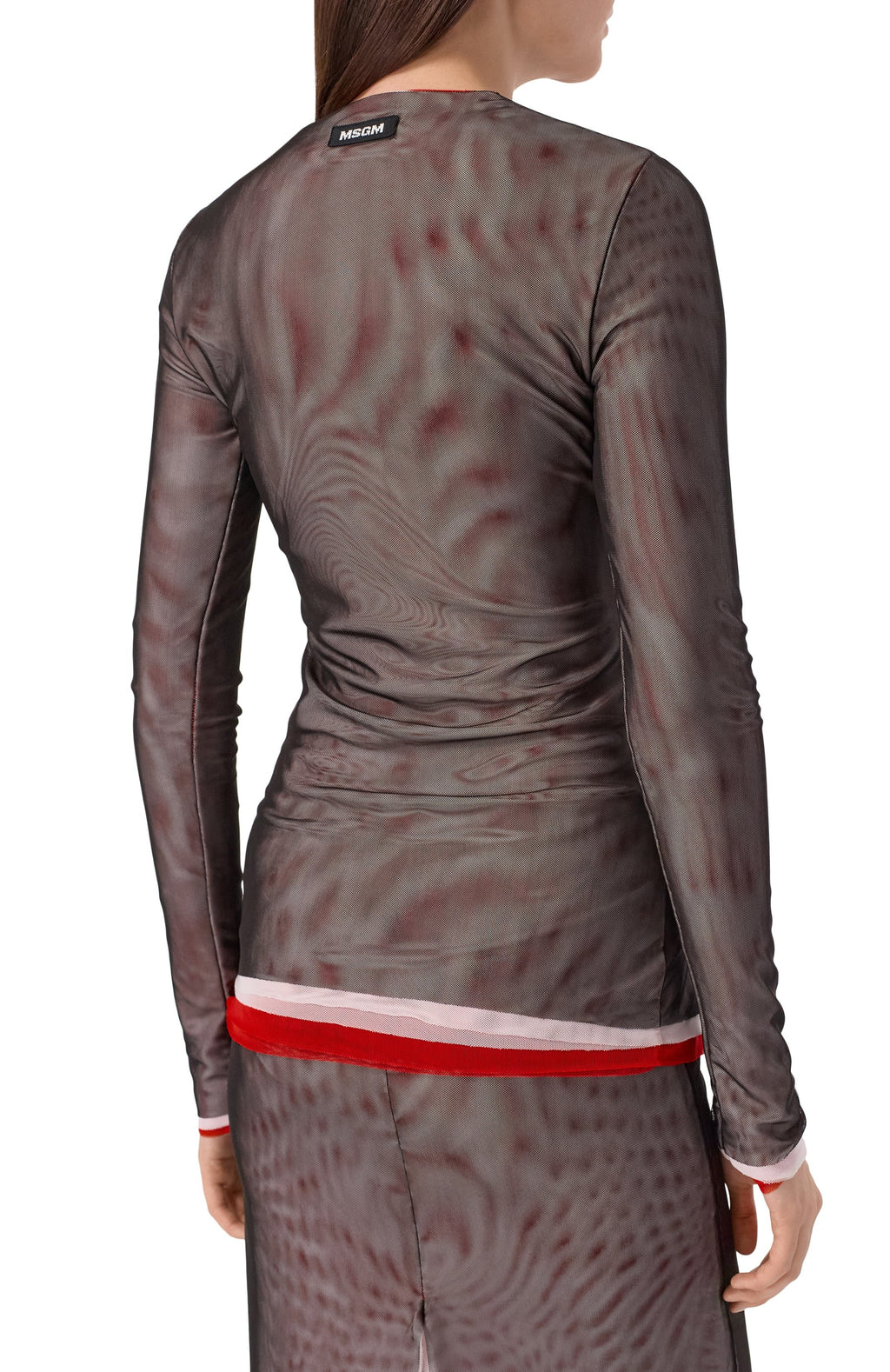 Layered Long-Sleeve Top