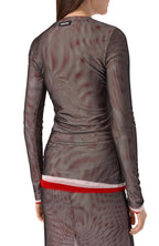 Layered Long-Sleeve Top