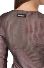 Layered Long-Sleeve Top
