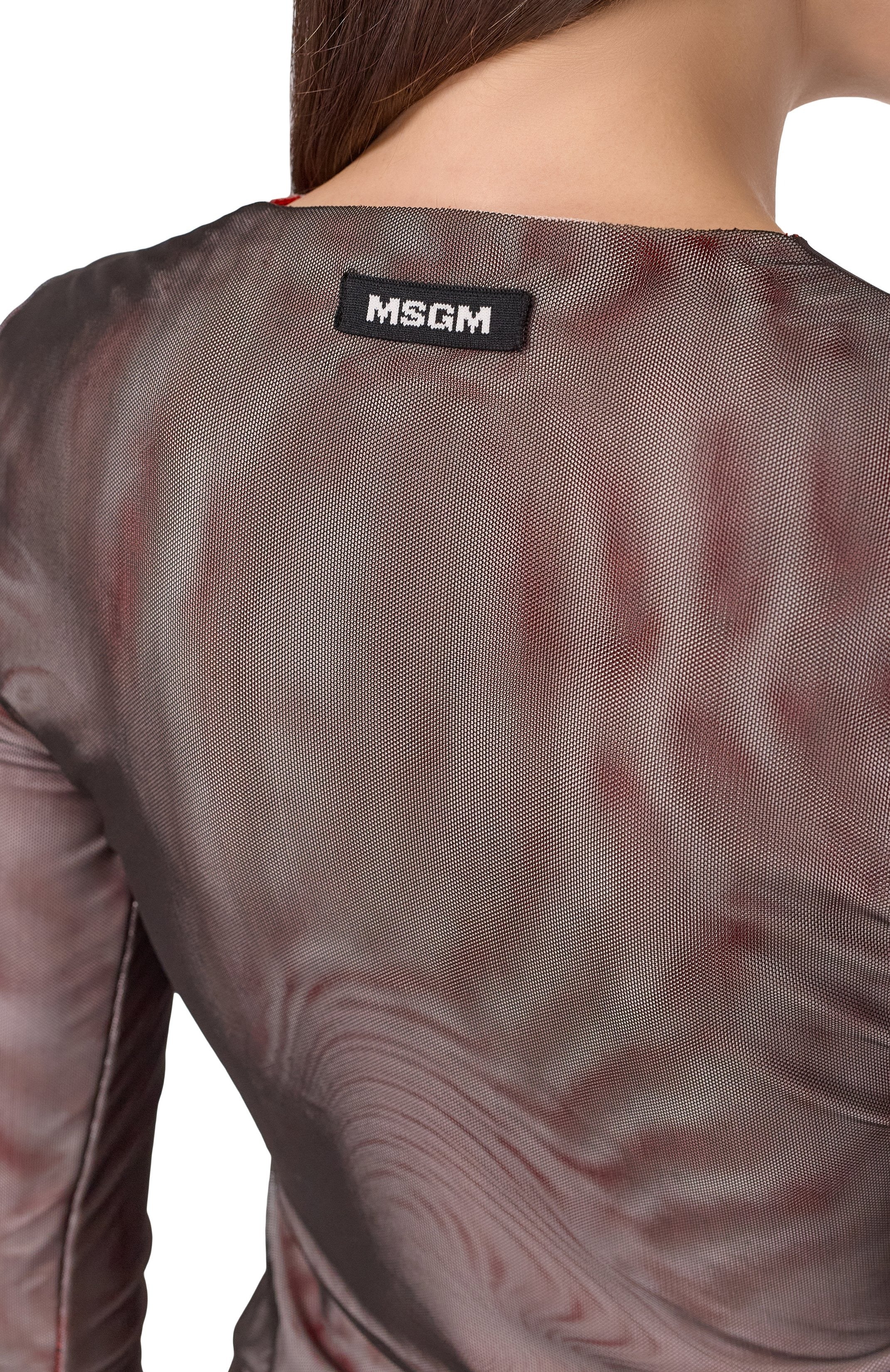 Layered Long-Sleeve Top