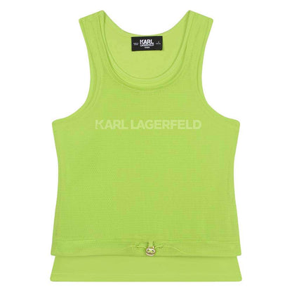 Karl Lagerfeld - Потници - Bi - Material Green Vest - Love|Labels
