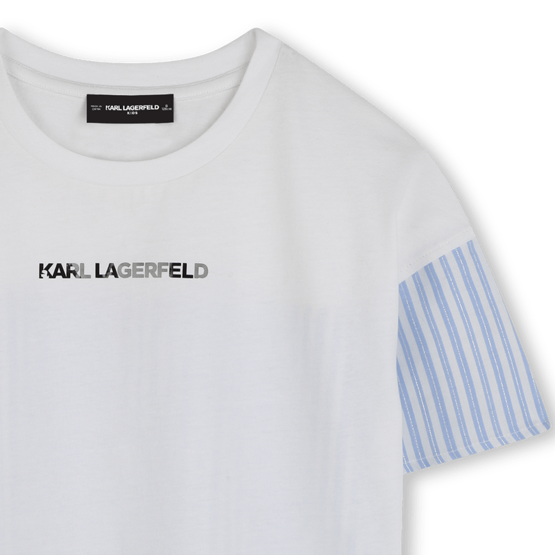 Karl Lagerfeld - Тениски - Bi - Material T-Shirt With Print - Love|Labels