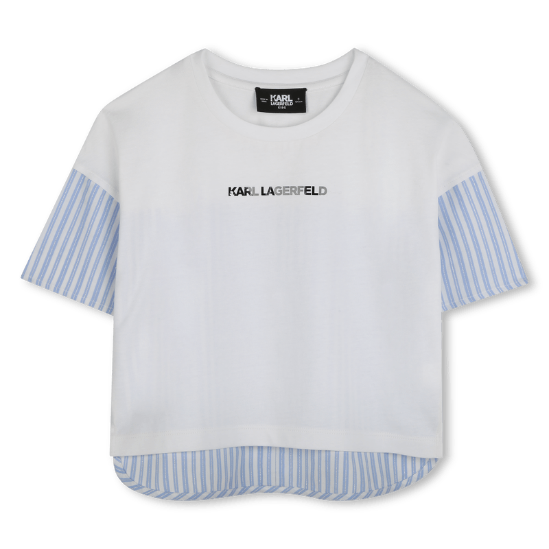 Karl Lagerfeld - Тениски - Bi - Material T-Shirt With Print - Love|Labels