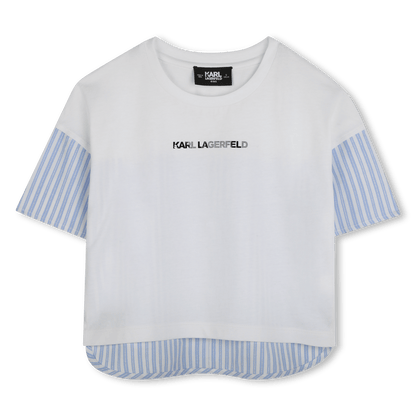 Karl Lagerfeld - Тениски - Bi - Material T-Shirt With Print - Love|Labels