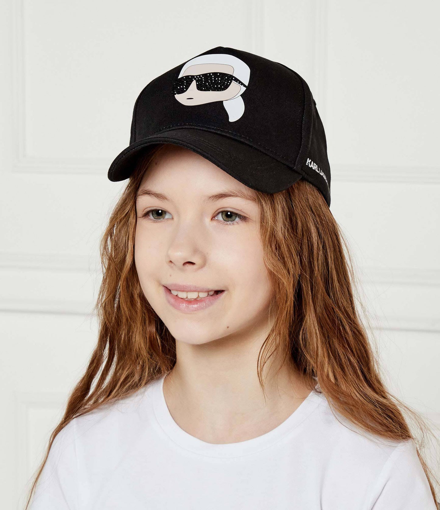 Karl Lagerfeld - Аксесоари - Шапки - Black Cap With Logo - Love|Labels