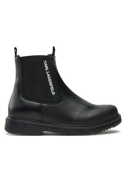 Karl Lagerfeld - Обувки - Black Logo Boots - Love|Labels