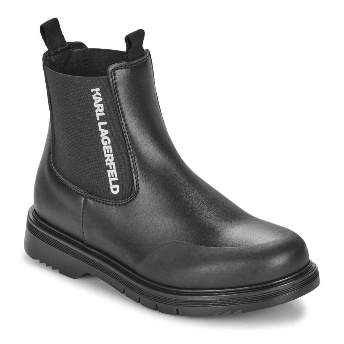 Karl Lagerfeld - Обувки - Black Logo Boots - Love|Labels