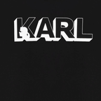 Karl Lagerfeld - Тениски - Black Logo T-Shirt - Love|Labels