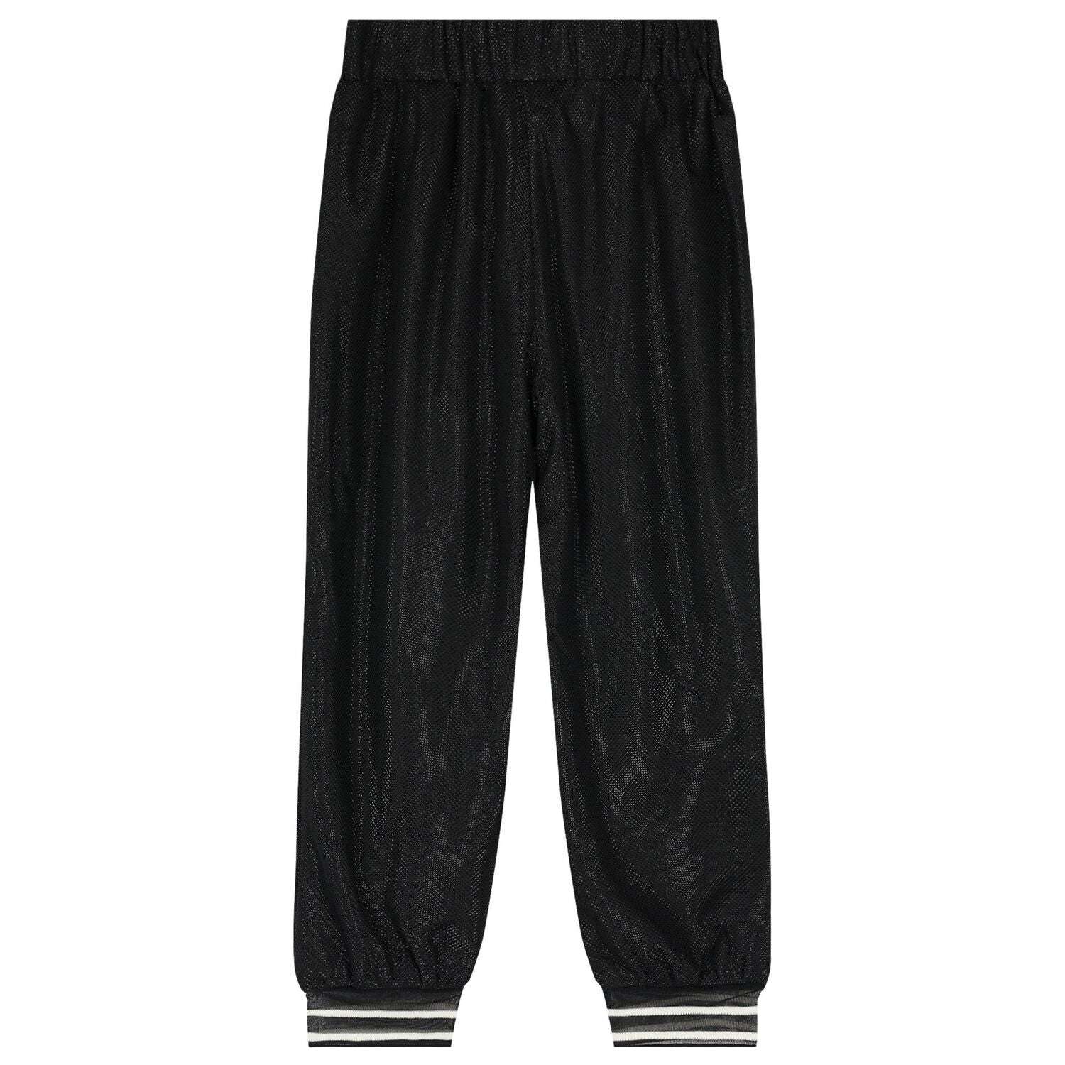 Karl Lagerfeld - Панталони - Black Shiney Trousers - Love|Labels