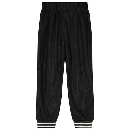 Karl Lagerfeld - Панталони - Black Shiney Trousers - Love|Labels