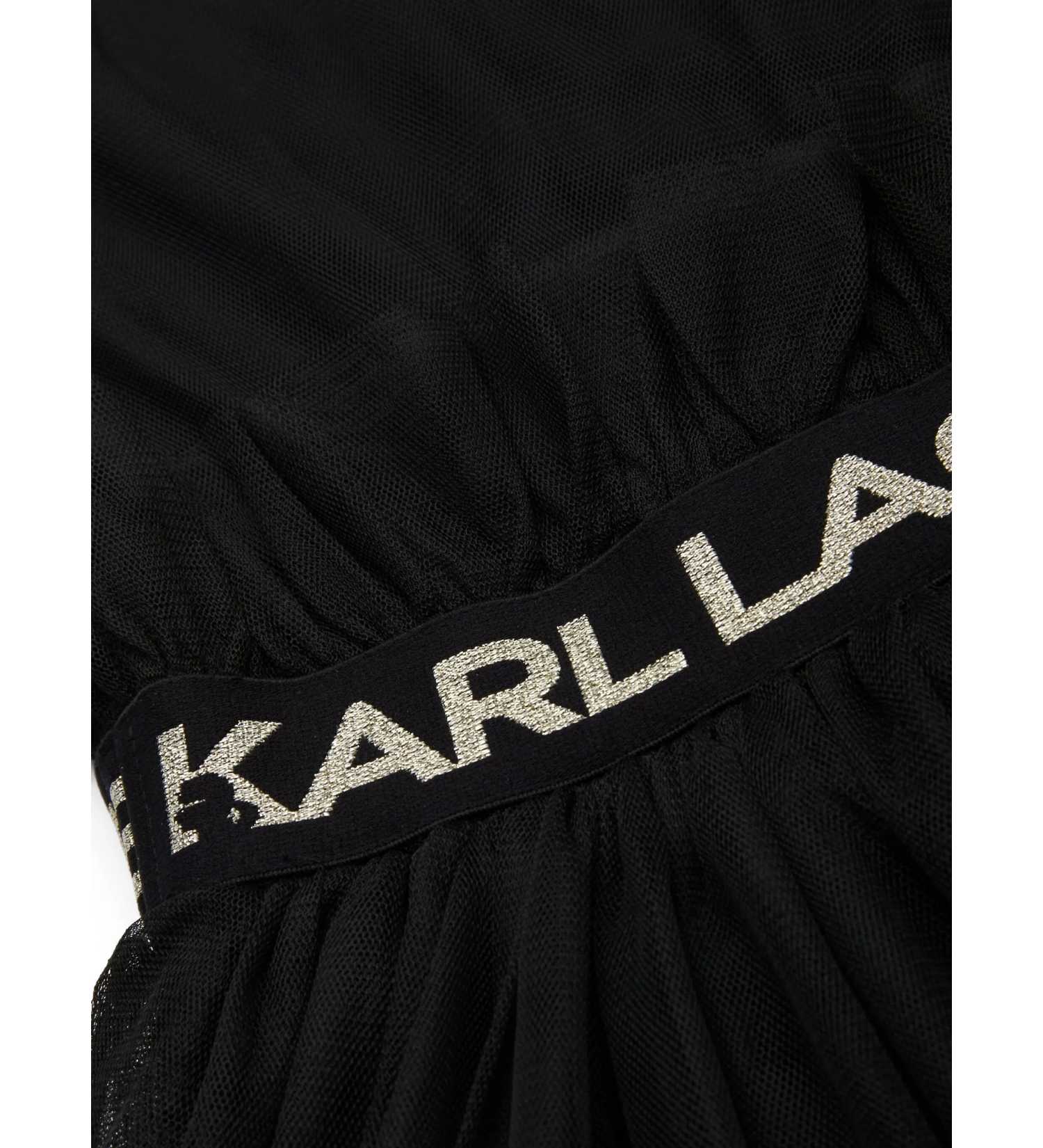 Karl Lagerfeld - Рокли - Black Tulle Dress - Love|Labels