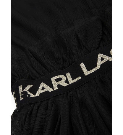 Karl Lagerfeld - Рокли - Black Tulle Dress - Love|Labels